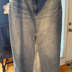 Liverpool denim skirt
